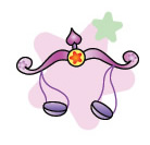 ¼
